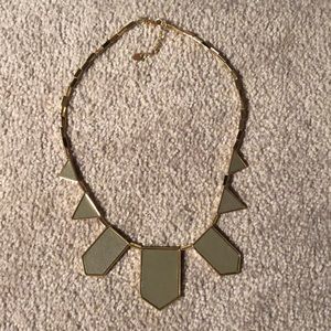 House of Harlow Leather Geometric Necklace